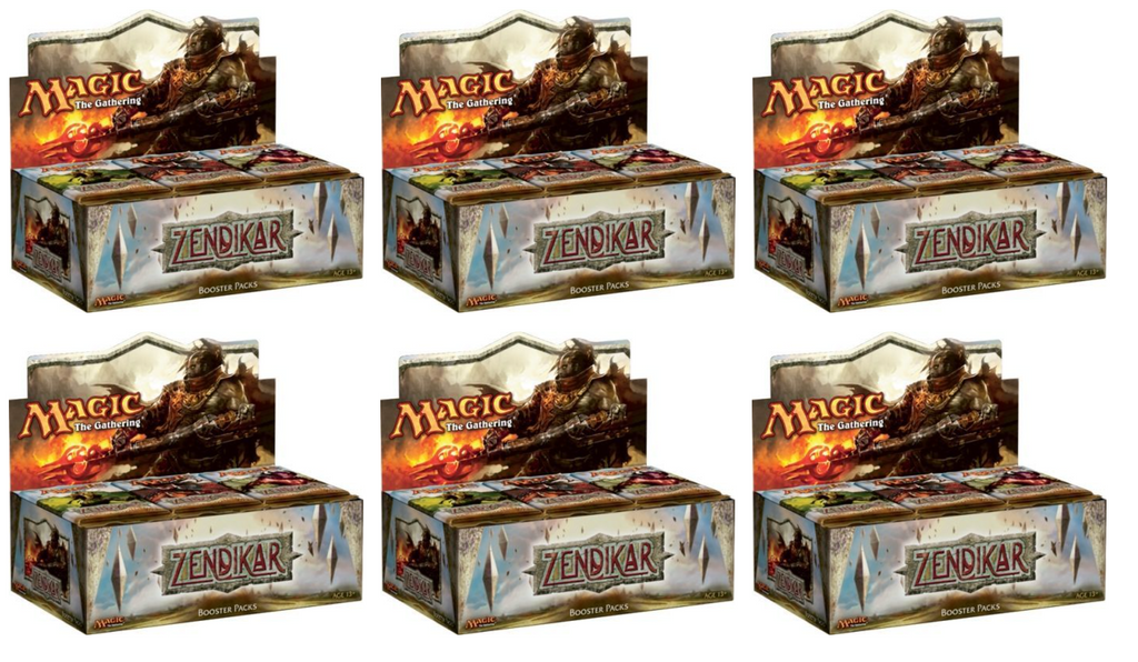 mtg zendikar booster box Zendikar