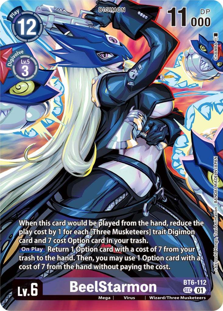 digimon bellestarmon card Limited Sharpshooter Belle Deluxe Stitched 1P Mat Mana Moon The BT6 Idol Star Beelstarmon