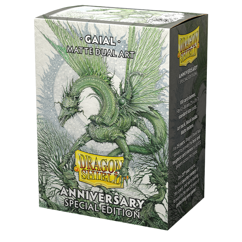 Dragon Shield: Standard 100ct Art Sleeves - Anniversary Special Edition (Gaial - Dual Matte)