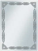 Ultra PRO: Standard 50ct Sleeves - Borders (Silver Celtic)