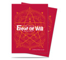 Ultra PRO: Standard 65ct Sleeves - Force of Will (Red Card Back)