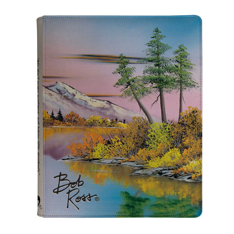 Ultra PRO: 9-Pocket Zippered PRO-Binder - Bob Ross (Mighty Mountain Lake)