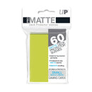 Ultra PRO: Small 60ct Sleeves - PRO-Matte (Bright Yellow)