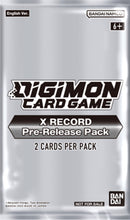 X Record - Pre-Release Pack [BT09]