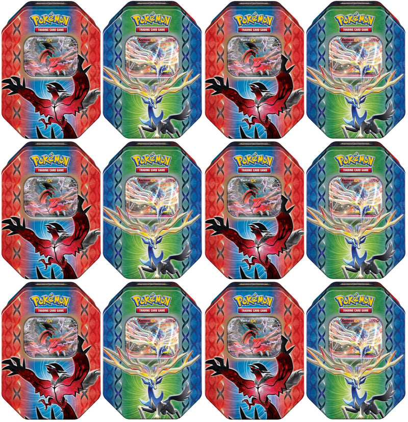 Legends of Kalos Collector's Tins Display