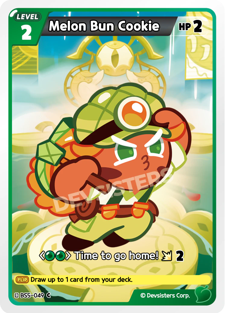 Image for Melon Bun Cookie (BS5-049) [Operation Timeguard] - CookieRun: Braverse TCG