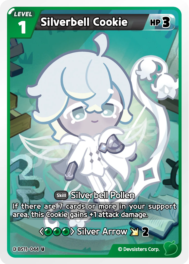 Image for Silverbell Cookie (BS11-044) [The Dark Enchantress War] - CookieRun: Braverse TCG