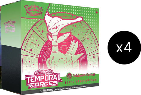 Scarlet & Violet: Temporal Forces - Elite Trainer Box Case (Iron Leaves) (Pokemon Center Exclusive)
