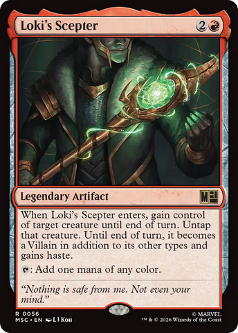 Loki's Scepter [Marvel Super Heroes Commander]