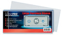 Ultra PRO: Large Currency 100ct Sleeves