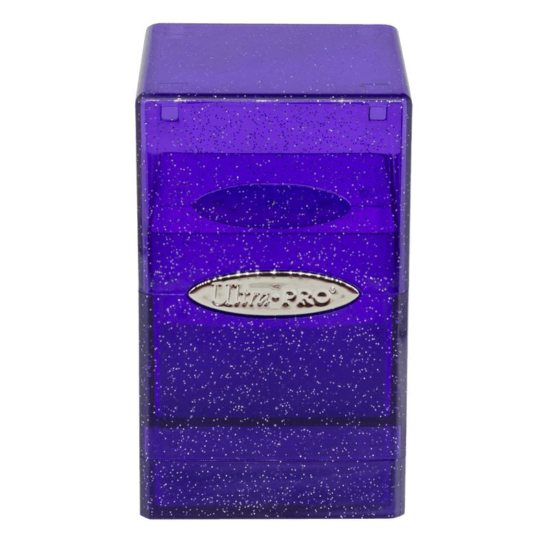 Ultra PRO: Satin Tower - Glitter Purple