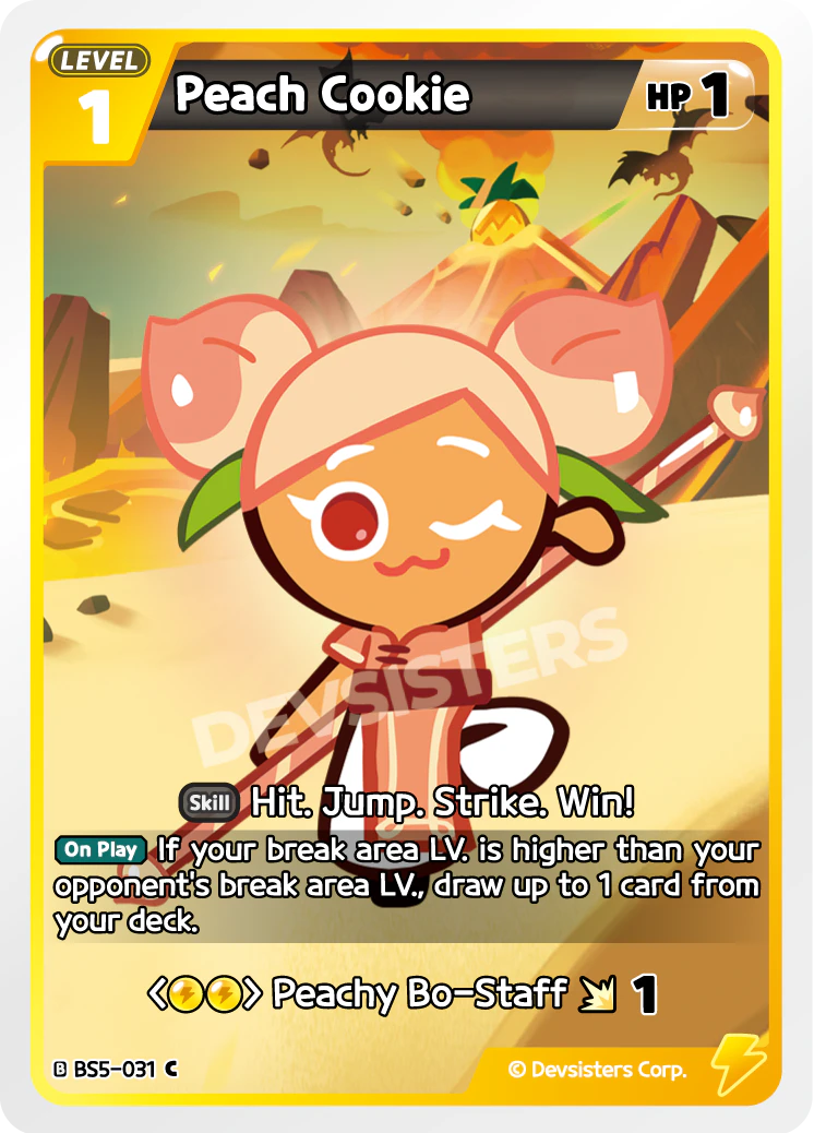 Image for Peach Cookie (BS5-031) [Operation Timeguard] - CookieRun: Braverse TCG