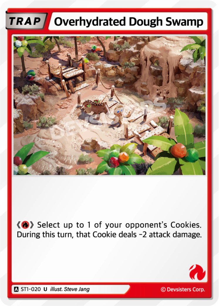 Image for Overhydrated Dough Swamp (ST1-020) [Starter Deck RED] - CookieRun: Braverse TCG