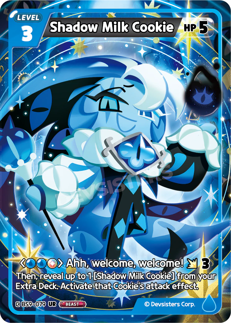 Image for Shadow Milk Cookie (BS9-079) [A Game of Truth and Deceit] - CookieRun: Braverse TCG
