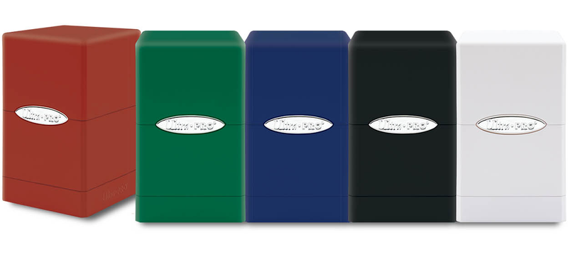 Ultra PRO: Satin Tower Bundle (Red, Green, Blue, Black, & White)