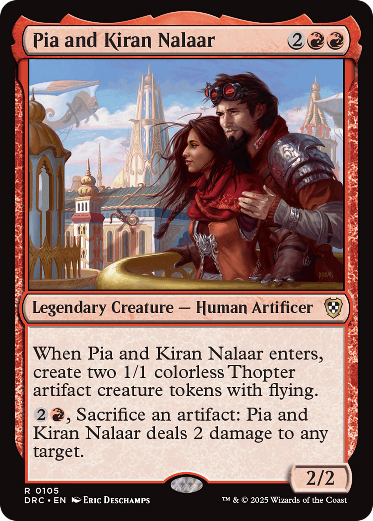 Pia and Kiran Nalaar [Aetherdrift Commander]