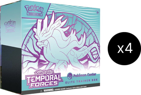 Scarlet & Violet: Temporal Forces - Elite Trainer Box Case (Walking Wake) (Pokemon Center Exclusive)