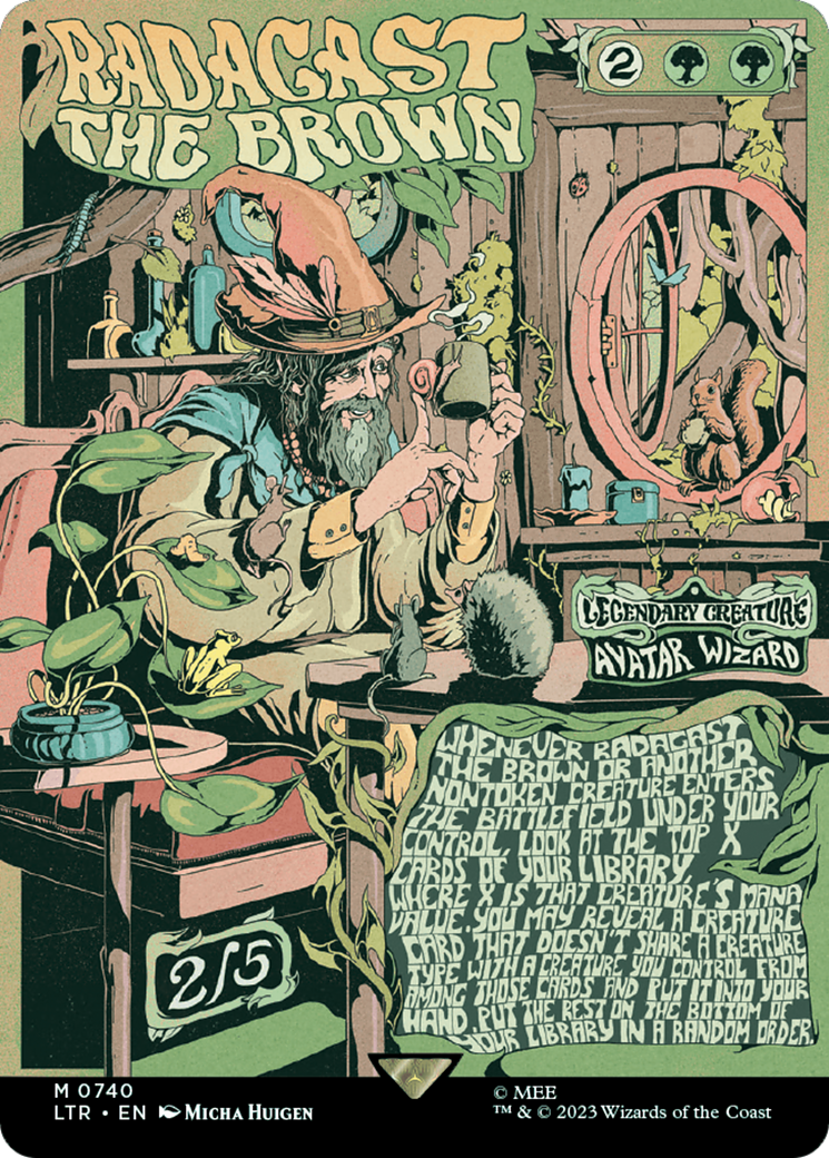Radagast the Brown (Borderless Poster) [The Lord of the Rings: Tales o