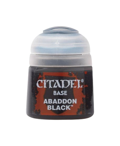 Image for Citadel Base Paint: Abaddon Black [Citadel Paint Pots]