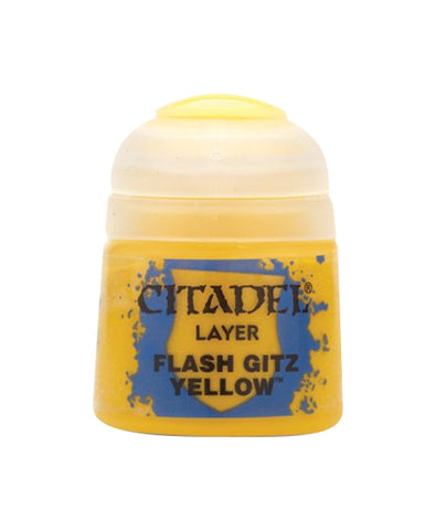 Image for Citadel Layer Paint: Flash Gitz Yellow [Citadel Paint Pots]