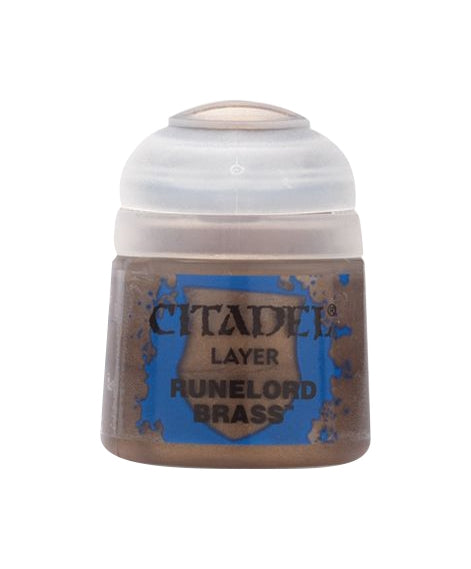 Image for Citadel Layer Paint: Runelord Brass [Citadel Paint Pots]