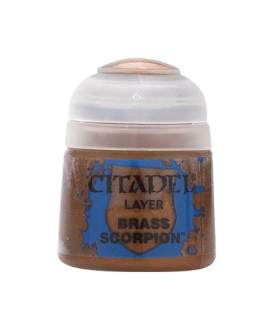 Image for Citadel Layer Paints: Brass Scorpion [Citadel Paint Pots]