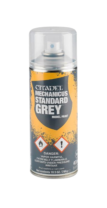 Image for Citadel Spray Paint: Mechanicus Standard Grey Spray [Citadel Spray Paints]