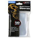 Image for Board Game Sleeves Mini (56mm x 87mm) - Clear (50-Pack) [BCW Card Sleeves]