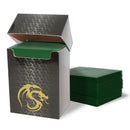 Image for Deck Guards Double Matte Standard - Green (80-Pack) [BCW Card Sleeves]