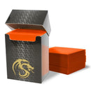 Image for Deck Guards Double Matte Standard - Orange (80-Pack) [BCW Card Sleeves]