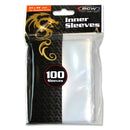 Image for Inner Sleeves Standard - Clear (100-Pack) [BCW Card Sleeves]