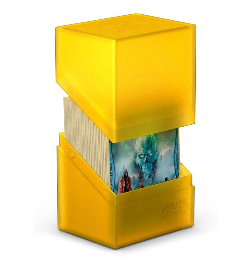 Image for Boulder Deck Case - Amber (Holds 80+) [Ultimate Guard Deck Boxes]