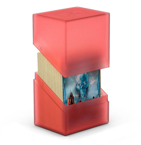 Image for Boulder Deck Case - Ruby (Holds 80+) [Ultimate Guard Deck Boxes]