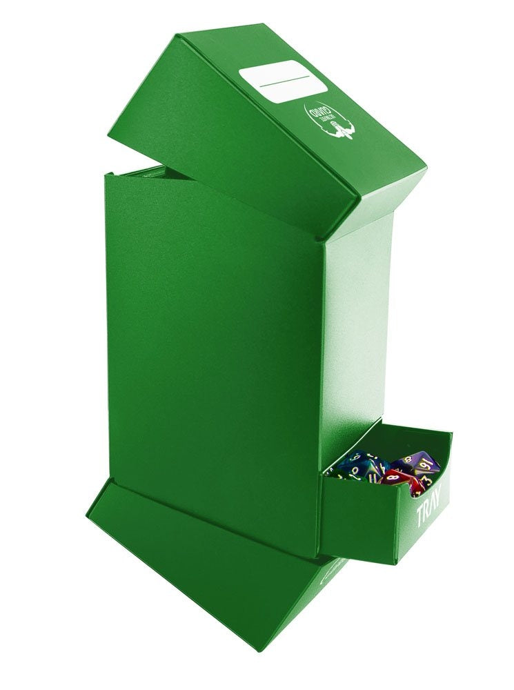 Image for Deck 'n' Tray Case - Green [Ultimate Guard Deck Boxes]