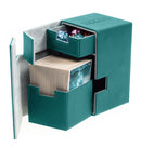 Image for Flip 'n' Tray Deck Case XenoSkin - Petrol (Holds 100+) [Ultimate Guard Deck Boxes]