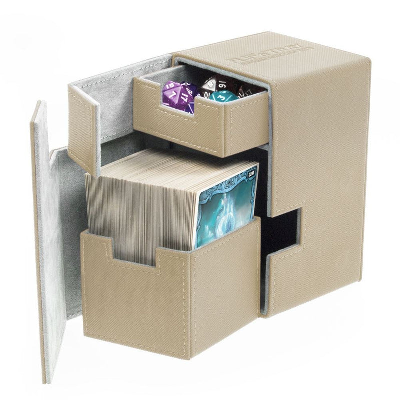 Image for Flip 'n' Tray Deck Case XenoSkin- Sand (Holds 100+) [Ultimate Guard Deck Boxes]