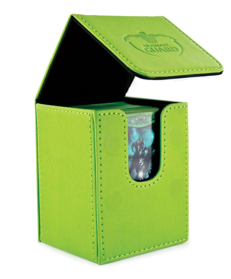 Image for Flip Deck Case - Light Green (Holds 100+) [Ultimate Guard Deck Boxes]