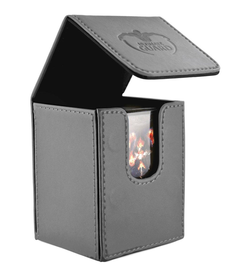 Image for Flip Deck Case - Grey (Holds 100+) [Ultimate Guard Deck Boxes]