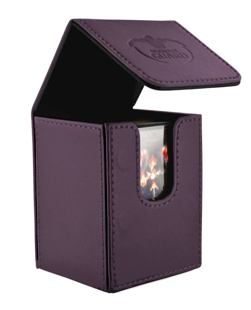 Image for Flip Deck Case - Purple (Holds 100+) [Ultimate Guard Deck Boxes]