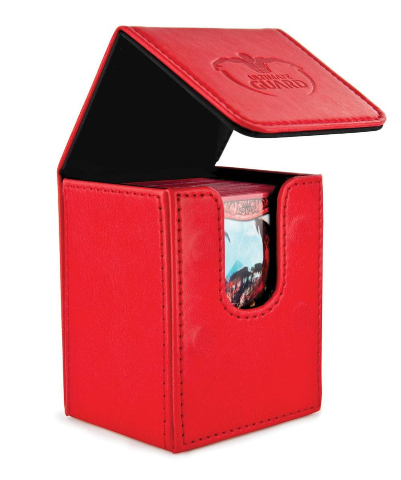 Image for Flip Deck Case - Red (Holds 100+) [Ultimate Guard Deck Boxes]
