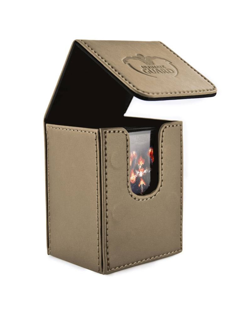 Image for Flip Deck Case - Sand (Holds 80+) [Ultimate Guard Deck Boxes]