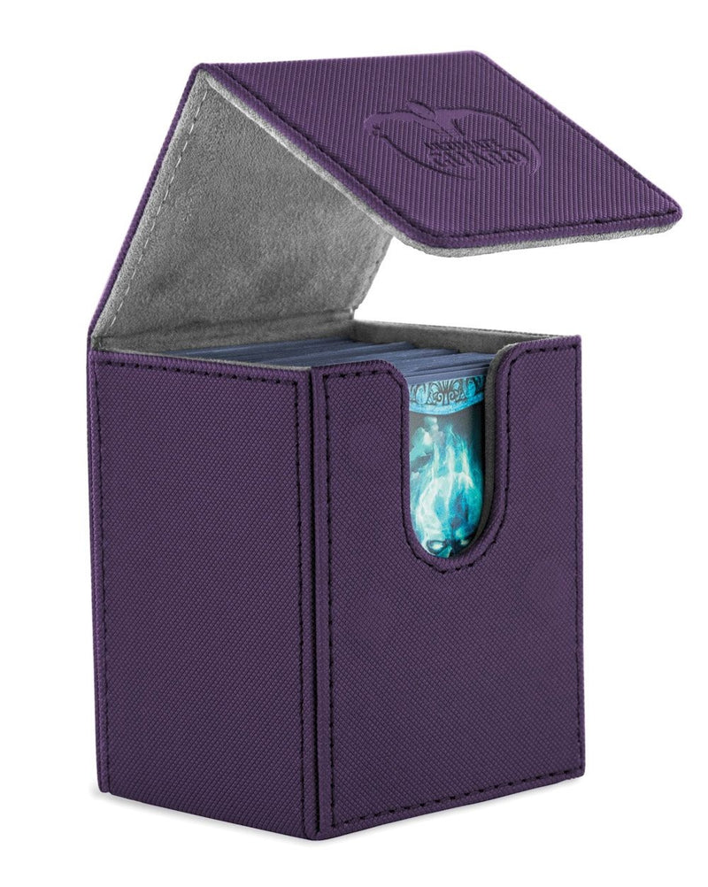 Image for Flip Deck Case - XenoSkin Purple (Holds 100+) [Ultimate Guard Deck Boxes]