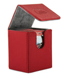 Image for Flip Deck Case - XenoSkin Red (Holds 100+) [Ultimate Guard Deck Boxes]