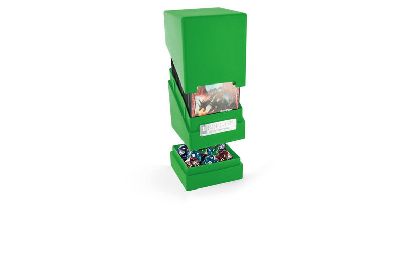 Image for Monolith Deck Case - Green (Holds 100+) [Ultimate Guard Deck Boxes]
