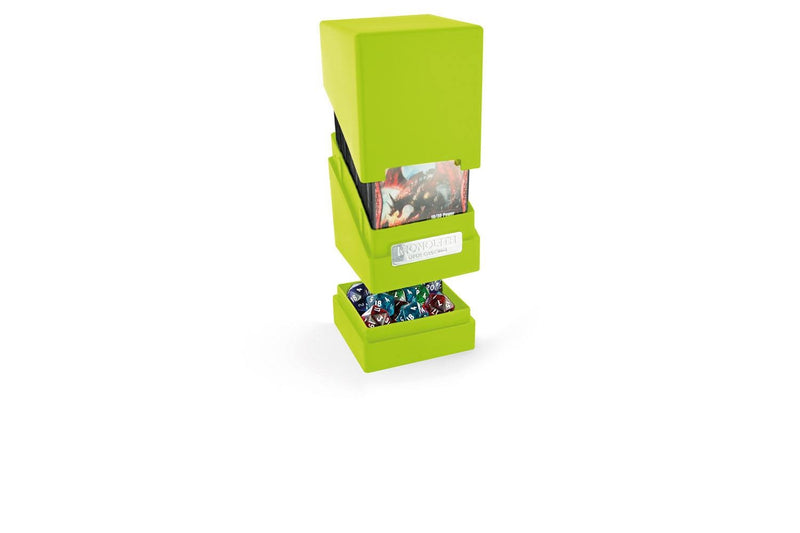 Image for Monolith Deck Case - Light Green (Holds 100+) [Ultimate Guard Deck Boxes]