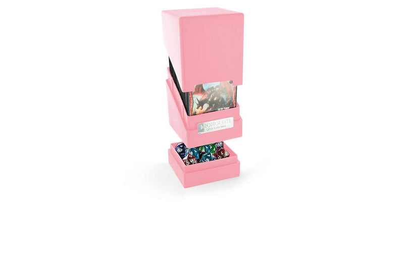 Image for Monolith Deck Case - Pink (Holds 100+) [Ultimate Guard Deck Boxes]