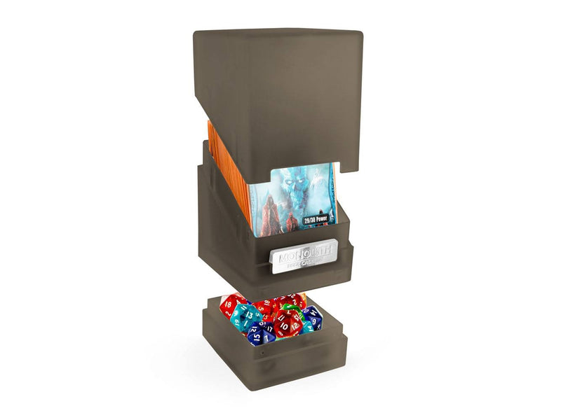 Image for Monolith Deck Case Jewel Edition - Onyx (Holds 100+) [Ultimate Guard Deck Boxes]
