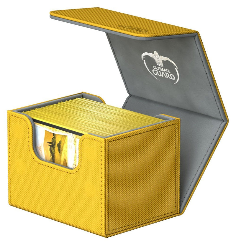 Image for SideWinder XenoSkin Deck Case - Amber (Holds 100+) [Ultimate Guard Deck Boxes]