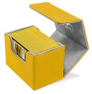 Image for SideWinder XenoSkin Deck Case - Amber (Holds 80+) [Ultimate Guard Deck Boxes]