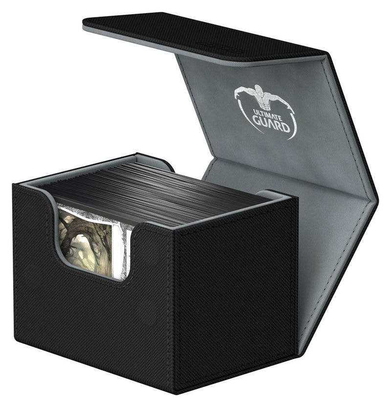 Image for SideWinder XenoSkin Deck Case - Black (Holds 100+) [Ultimate Guard Deck Boxes]
